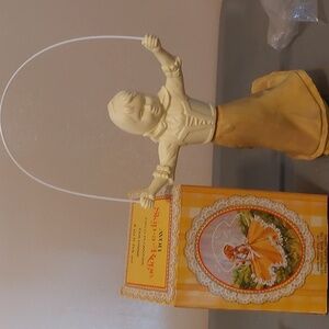 Vintage AVON Skip-A-Rope Field Flowers Cologne Perfume Bottle Full NIB